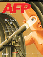 AFP Cover - The first 3 months