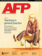 AFP Cover - Teaching in general practice