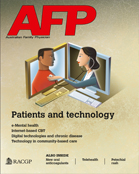 AFP Cover - Patients and technology