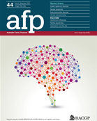 AFP Cover - Mental illness