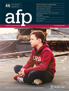 AFP Cover - Chronic illness in adolescents