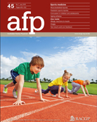 AFP Cover - Sports medicine