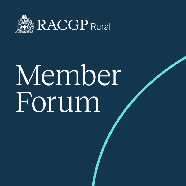 RACGP Rural Annual Member Forum