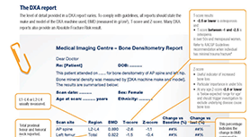 Current MBS items for bone density testing using DXA
