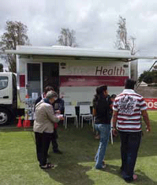 Figure 2. StreetHealth at Health Promotion
Family Day