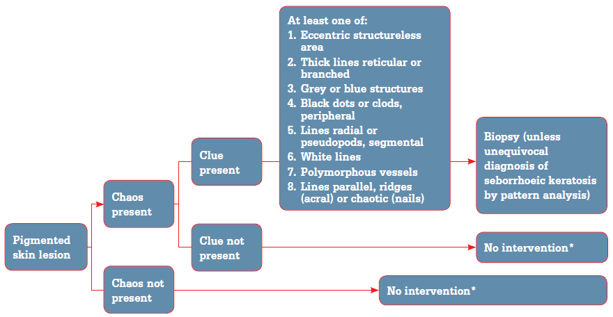 Figure 4. The chaos and clues algorithm