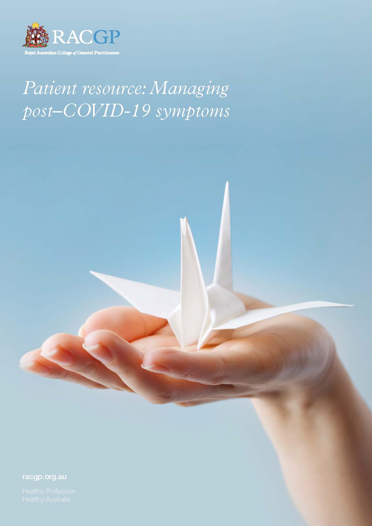Patient resource: Managing post–COVID-19 symptoms