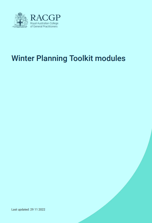 Winter Planning Toolkit modules