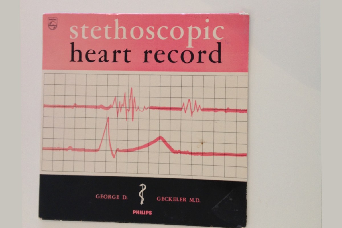Stethoscopic heart record