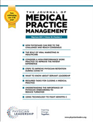 Journal of Medical Practice Management