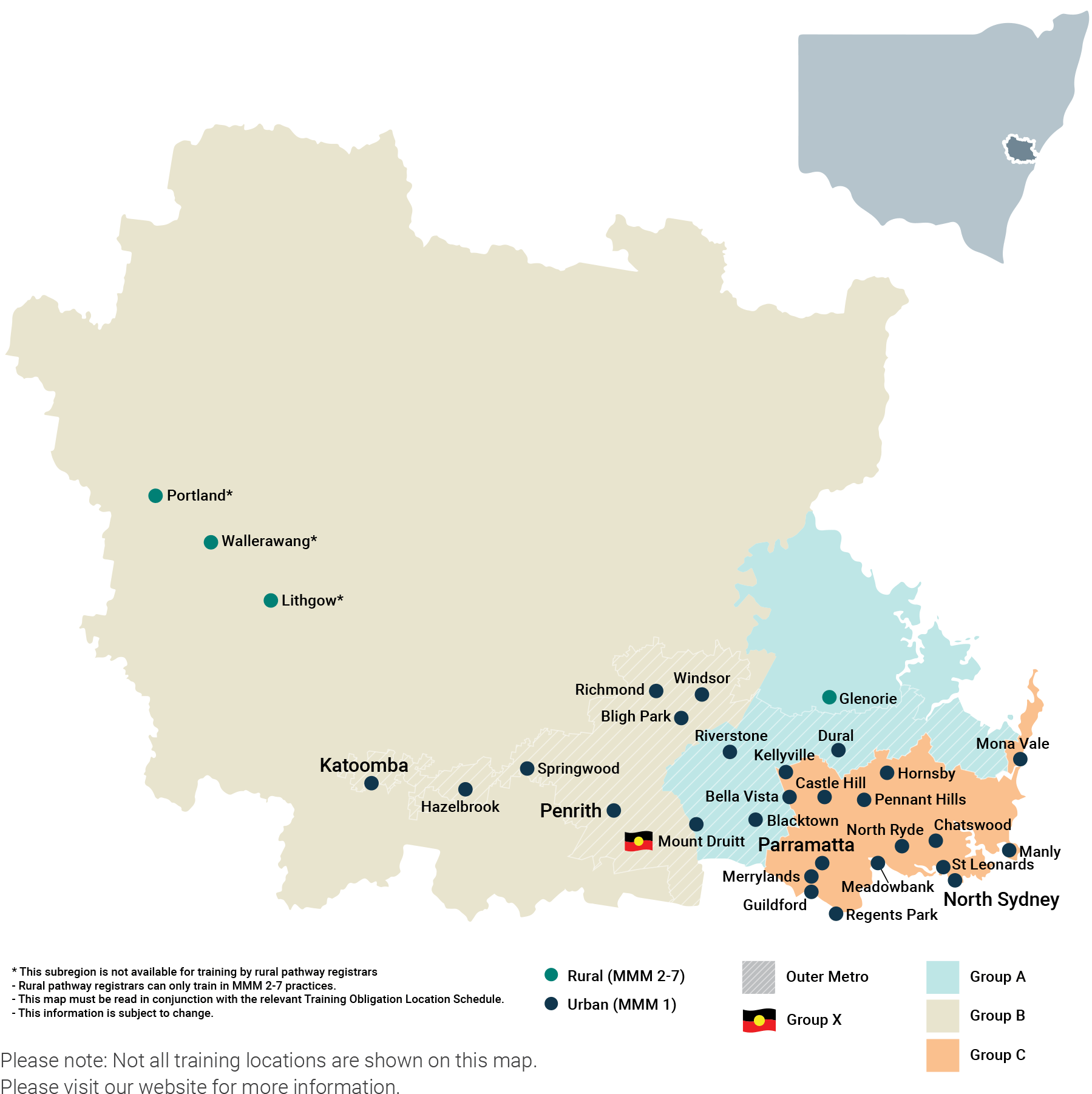 RACGP - New South Wales training region