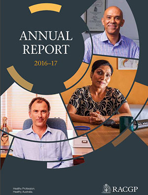 RACGP annual report 2016-17