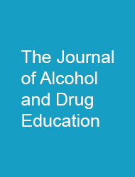 The  Journal of Alcohol and Drug Education